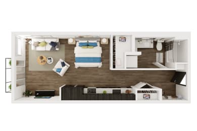 COMPASS, Studio, 1 Bath at Marina Square, Bremerton