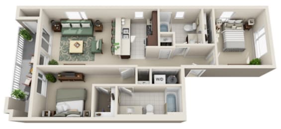 Olympus Floorplan at The Charleston Port Orchard, Port Orchard, Washington