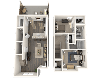 2 Bedroom Townhomes Fayetteville AR