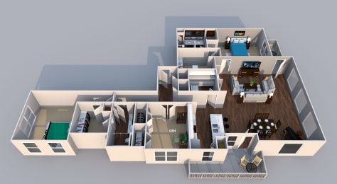 Penthouse Apartment  at EdgeWater at City Center, Kansas, 66219