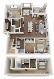 3 Bedroom Apartment Leawood KS
