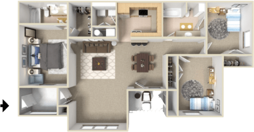 3 Bedroom Apartment Lenexa KS