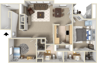 2 Bedroom Apartment Lenexa KS