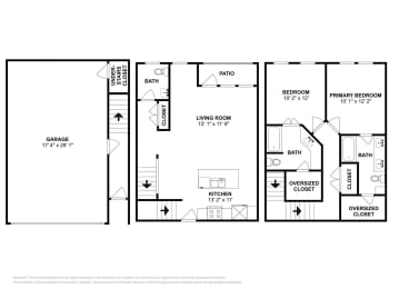 The Callie Stack floor plan