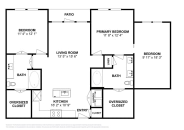 The Callie Villa floor plan