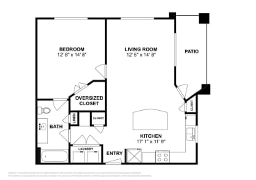 The Allure A6 floor plan