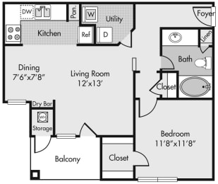 Renovated One Bedroom Apartment in South Austin Texas-Highlands Hill Country