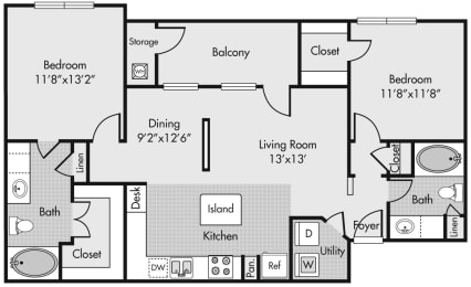 Renovated Two Bedroom Apartment South Austin Texas-Highlands Hill Country