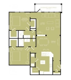 MEW B5 floor plan at Retreat at Wylie, Wylie, TX