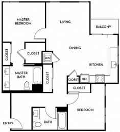 Floorplan D5 at Lyric in Walnut Creek, CA