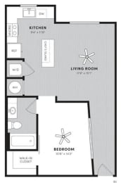 S1 Floor Plan at Berkshire Winter Park, Winter Park