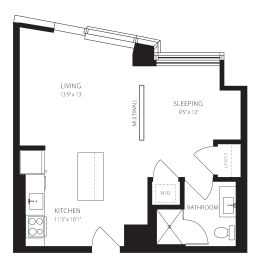 Junior One Bedroom with MultiWall