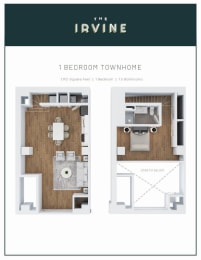 1 bed 1 bath at The Irvine, Philadelphia