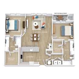 C10 Floor Plan at Allure Apollo, Maryland, 20746