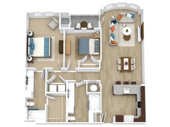 Raven Floor Plan at Aspire Apollo, Maryland