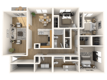 Somerset  Floor Planat Villages at Morgan Metro, Landover
