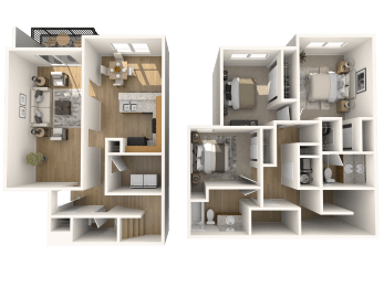 Westlake Floor Plan at Villages at Morgan Metro, Maryland
