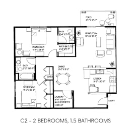 Floor Plan C-602X15
