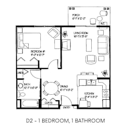  Floor Plan D2-601X1