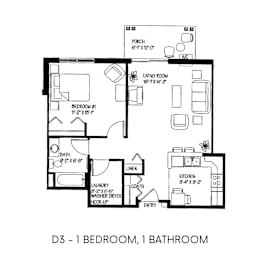  Floor Plan D3-601X1