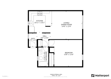 bedroom floor plan | luxury apartments in brooklyn | the mille brookhaven apartment