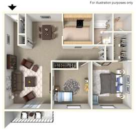 A series of images showing different rooms of a house.