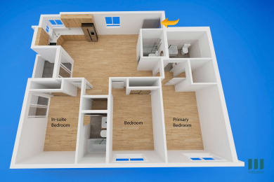 Selma - Three-Bedroom Three-Bathroom