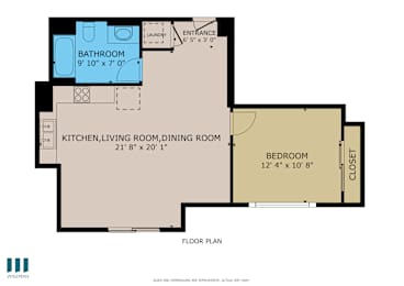 Sandalwood Floor Plan at Ogden Garden by Wiseman, Los Angeles