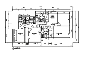  Floor Plan 4 bedroom 3 bathroom