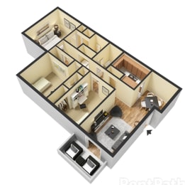 Calluna Floor Plan at Crestwood Green, LLC, Alabama, 35212