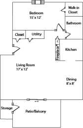 a diagram of a floor plan of a green house