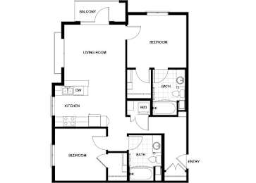 Floor Plan  B01 Floorplan Image