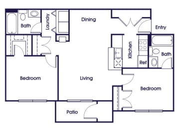 Floor Plan  a floor plan of a house with a bedroom and a living room