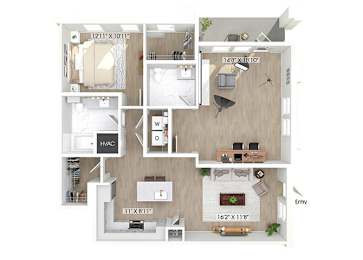 Floor Plan  Live Work floor plan image at Wayfern Apartments in Sandy Springs GA