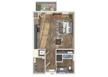 Floor Plan  S1 Floorplan Image at Verge Apartments in Atlanta GA