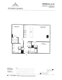 Residence 37  at Hudson Lights, New Jersey
