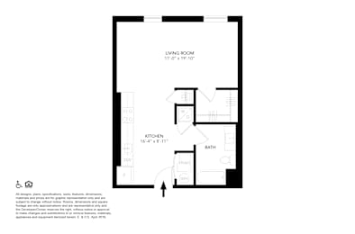  Floor Plan 320 Edmund Place - B