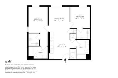  Floor Plan 320 Edmund Place - H