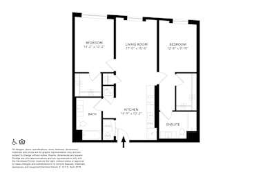  Floor Plan 320 Edmund Place - J