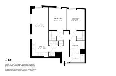  Floor Plan 320 Edmund Place - K2