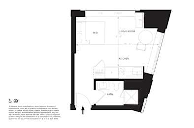 Unit E Floor Plan (28 Grand)