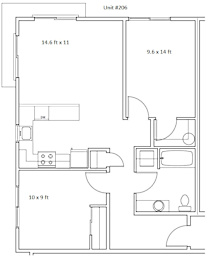 the floor plan of the third floor of the barn starter home