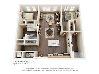  Floor Plan 2 BEDROOM C
