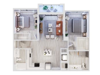 a floor plan of a 1 bedroom apartment at the chelsea apartments, transparent png at Leena Plantation, Plantation, 33322