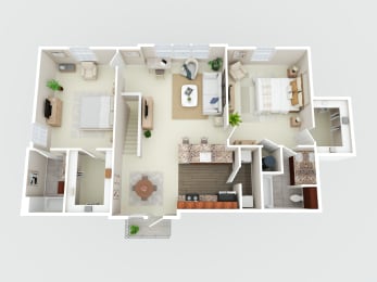 a bedroom floor plan is shown with a bathroom and a living room