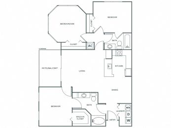 a black and white floor plan of a house