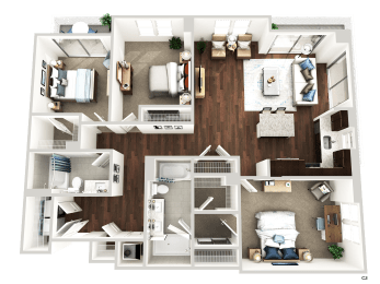  Floor Plan C2 (Coast )