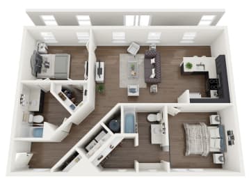  Floor Plan 2E-N