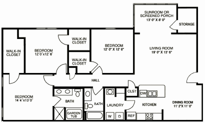  Floor Plan 3FL/SR
