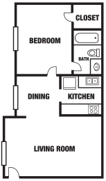 a diagram of a floor plan of a building